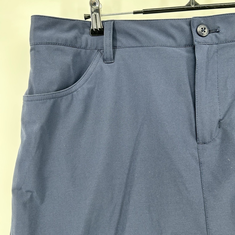 Eddie Bauer Adventurer Skort Womens 14 Navy Blue Hiking Performance Gorpcore - Picture 2 of 12